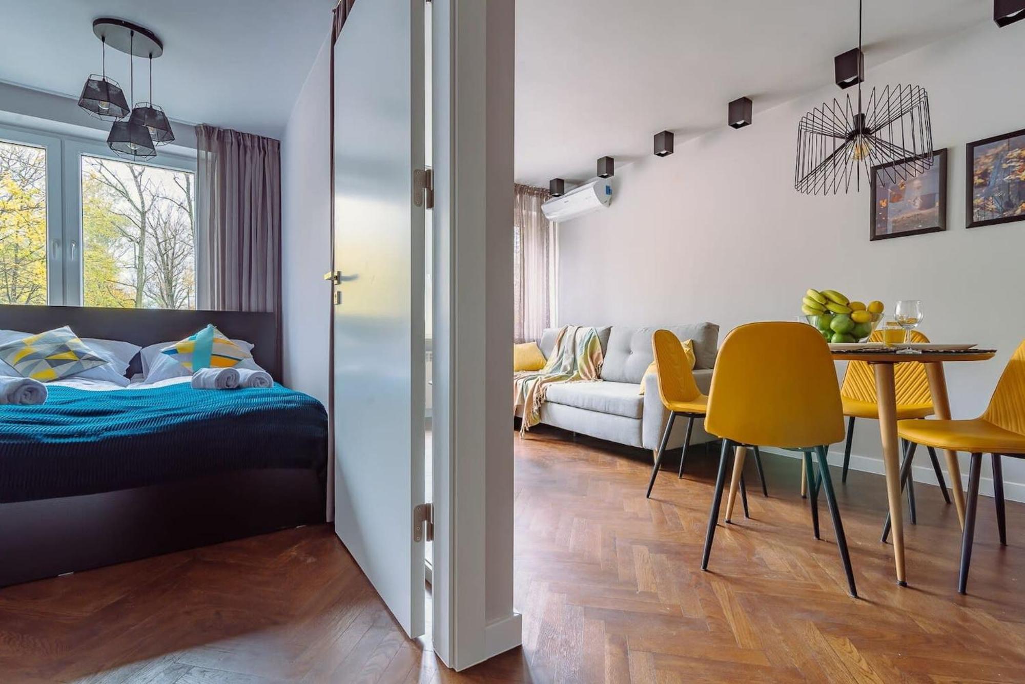 Bruna 2 - Charming Apartment By Noclegi Renters Варшава Экстерьер фото